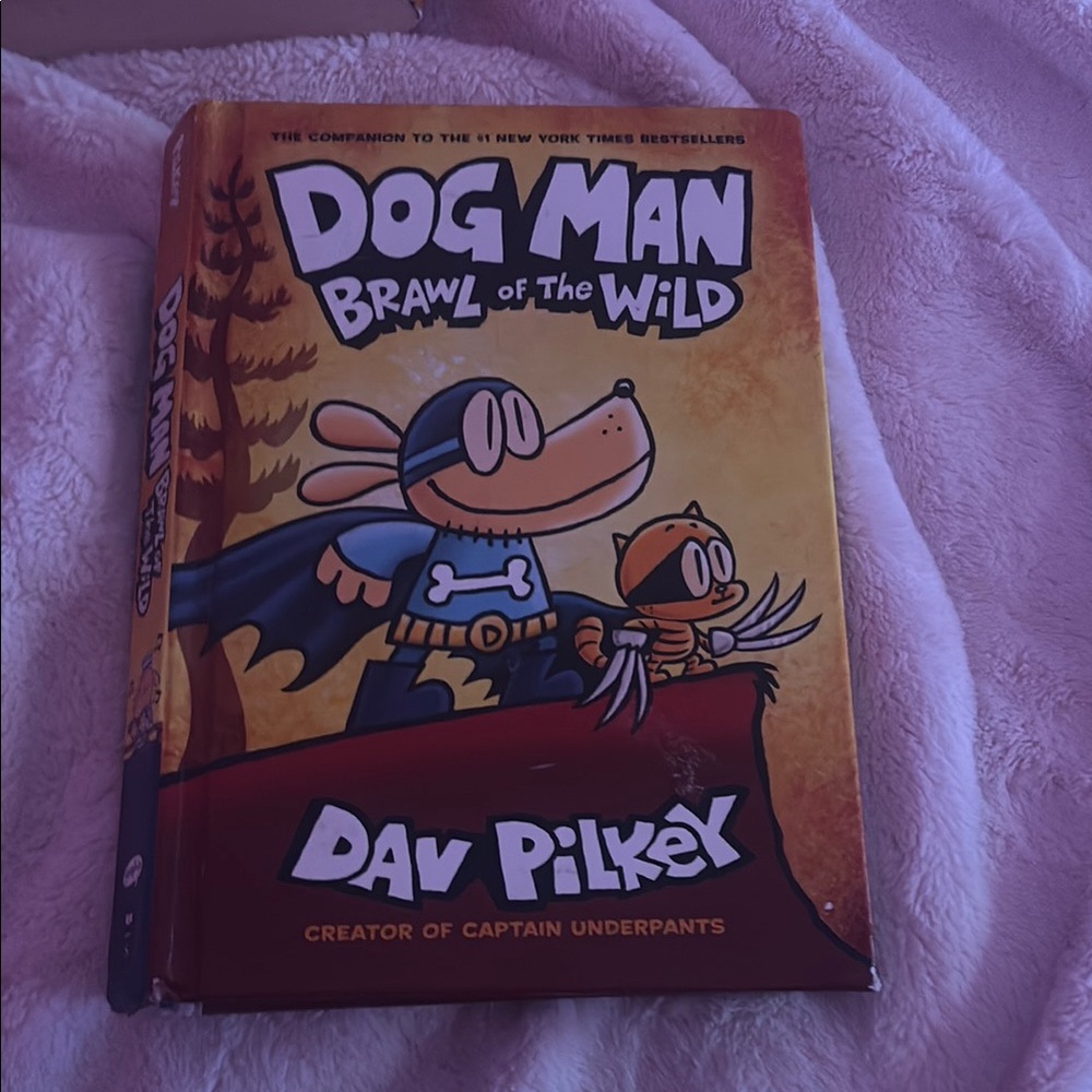 Dog Man Comic Book by - Brown Cover